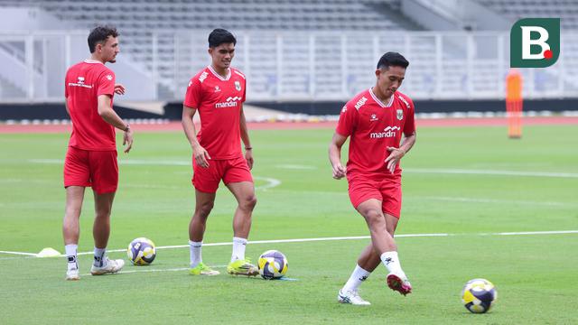 Foto: Suasana Santai Latihan Timnas Indonesia Jelang Bentrok dengan Bulgaria di final FIFA Series 2026