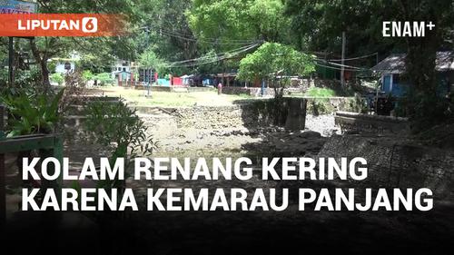 VIDEO: Kemarau Panjang, Kolam Renang di Aceh Kering
