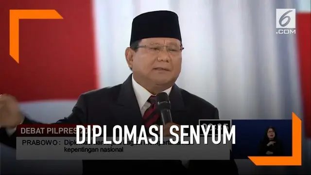 VIDEO: Prabowo Sebut Diplomasi Jangan Senyum-Senyum Saja