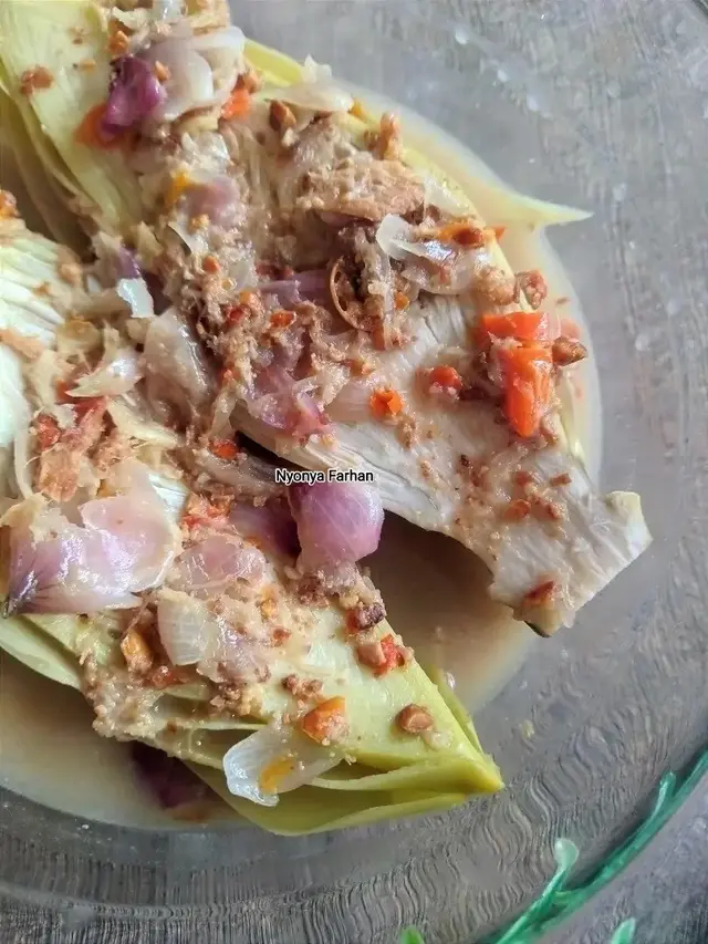 Pecak Betawi Jantung Pisang