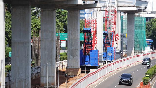Ditinggal Mudik Pekerja, Pembangunan Infrastruktur Dihentikan Sementara
