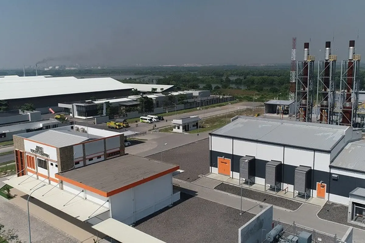 Utility center di KEK Gresik JIIPE (Dok PT AKR Corporindo Tbk/AKRA)