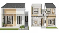 8 Inspirasi Desain Rumah 3 Kamar di Lahan Sempit, Solusi Fungsional dan Estetis