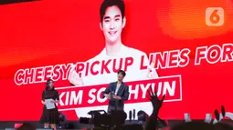 Acara Kim Soo Hyun temu penggemar ini digelar oleh salah satu brand skincare lokal.  (Liputan6.com/Angga Yuniar)