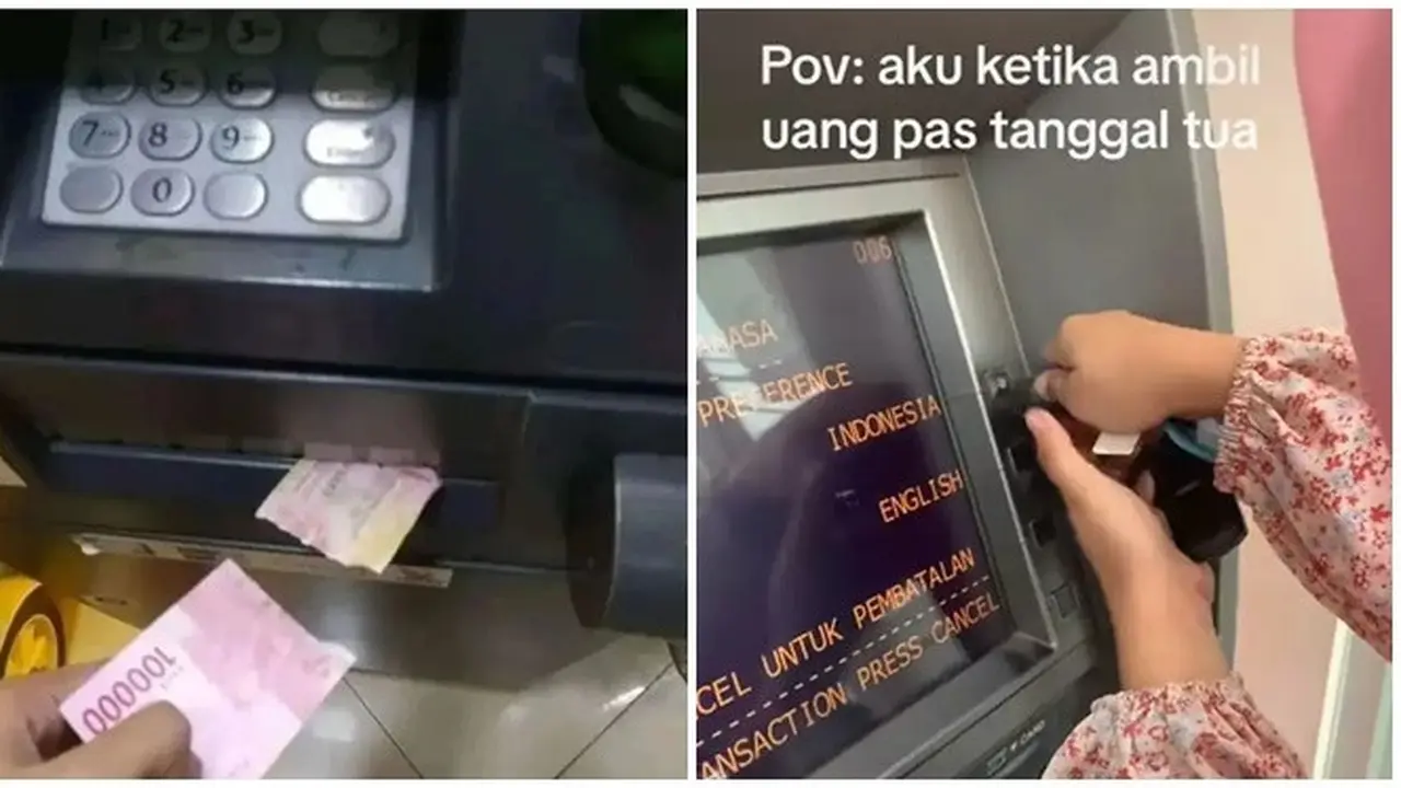 6 Momen Apes Ambil Uang di ATM Ini Bikin Elus Dada, Mood Jadi Jelek