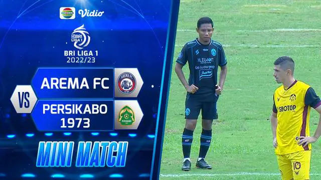 Berita video highlights BRI Liga 1 antara Arema FC melawan Persikabo 1973 di Stadion PTIK, Minggu, (19/3/2023) sore WIB.