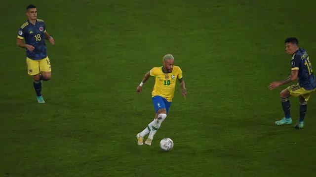 Timnas Brasil Vs Kolombia