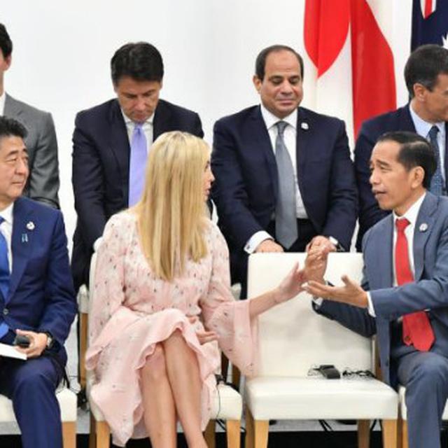 Jokowi Berbincang Dengan Ivanka Trump Di Ktt G20 Bahas Apa Bisnis Liputan6 Com
