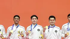 Tim bulu tangkis beregu putra Indonesia kembali meraih medali emas Asian Games 2026 setelah penantian 28 tahun. Prestasi ini menjadi pencapaian penting bagi Merah Putih di ajang olahraga terbesar Asia.