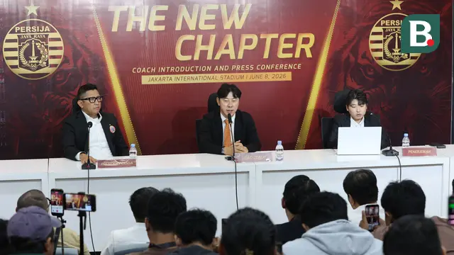 Foto: Persija Perkenalkan Shin Tae-yong Sebagai Pelatih Baru Macan Kemayoran