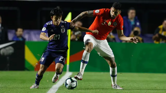 Aksi Messi Jepang Saat Berlaga di Copa America 2019