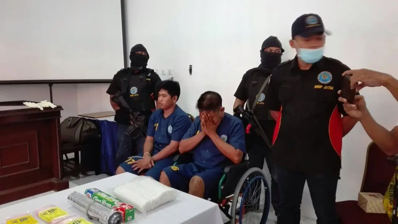 Gara-Gara Sabu, Sarjana Hukum Harus Duduk di Kursi Roda 