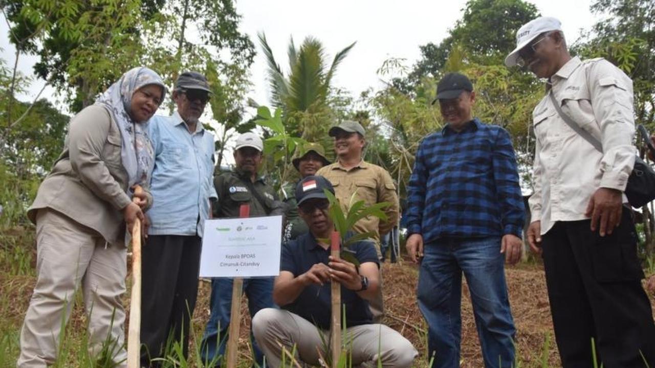 BPDAS Cimanuk-Citanduy Ajak Masyarakat Gelar Aksi Tanam Pohon Jaga DAS dan Cegah Bencana