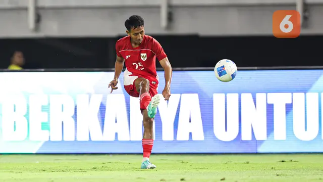 Foto: Penampilan Berkelas Beckham Putra saat Kemenangan Telak Timnas Indonesia