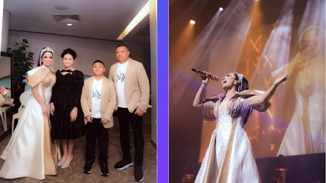 Konser Krisdayanti di Singapura (Foto: Instagram krisdayantilemos)
