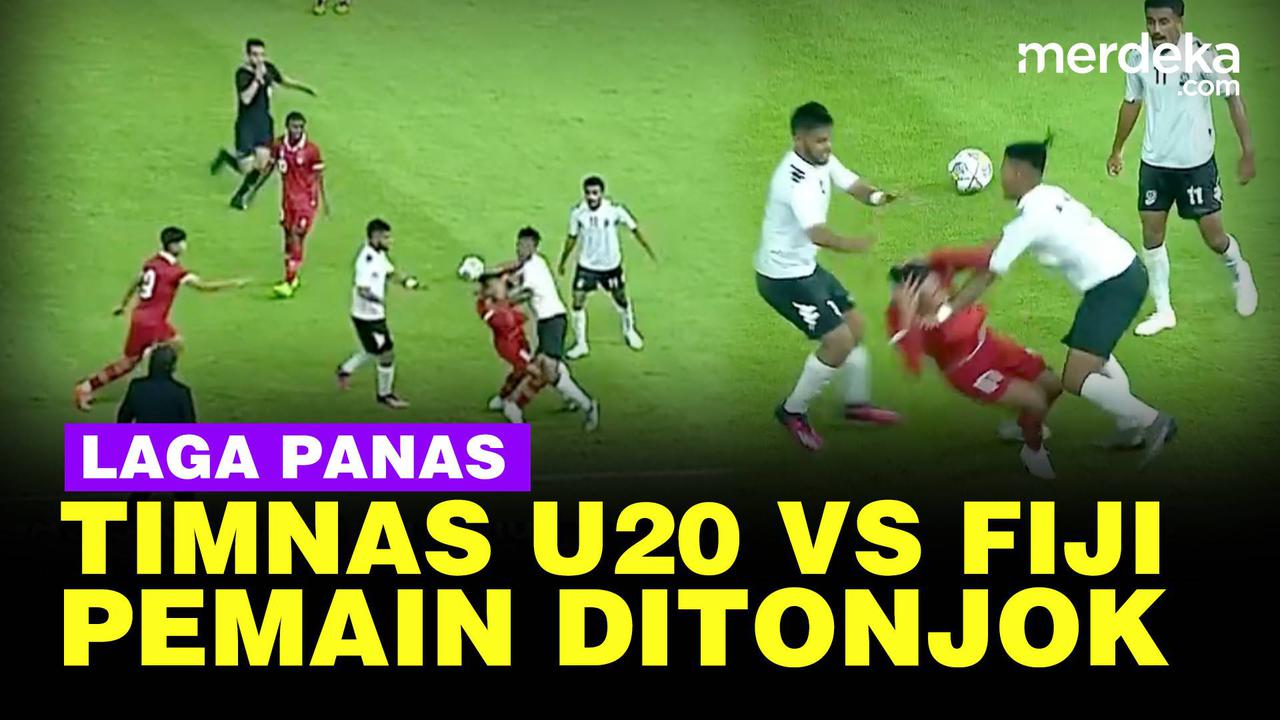 VIDEO: Momen Rusuh Saat Timnas U 20 Menang Lawan Fiji, Pemain Ditonjok