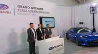 Subaru Corporation Japan dan Subaru Indonesia membuka Plaza Subaru di Kota Bandung.