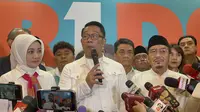 Calon Gubernur (Cagub) Jakarta nomor urut 1 Ridwan Kamil (RK) (Liputan6.com/Winda Nelfira)