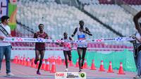 Pelaksanaan BTN Jakarta International Marathon 2025. (Bola.com/Istimewa)
