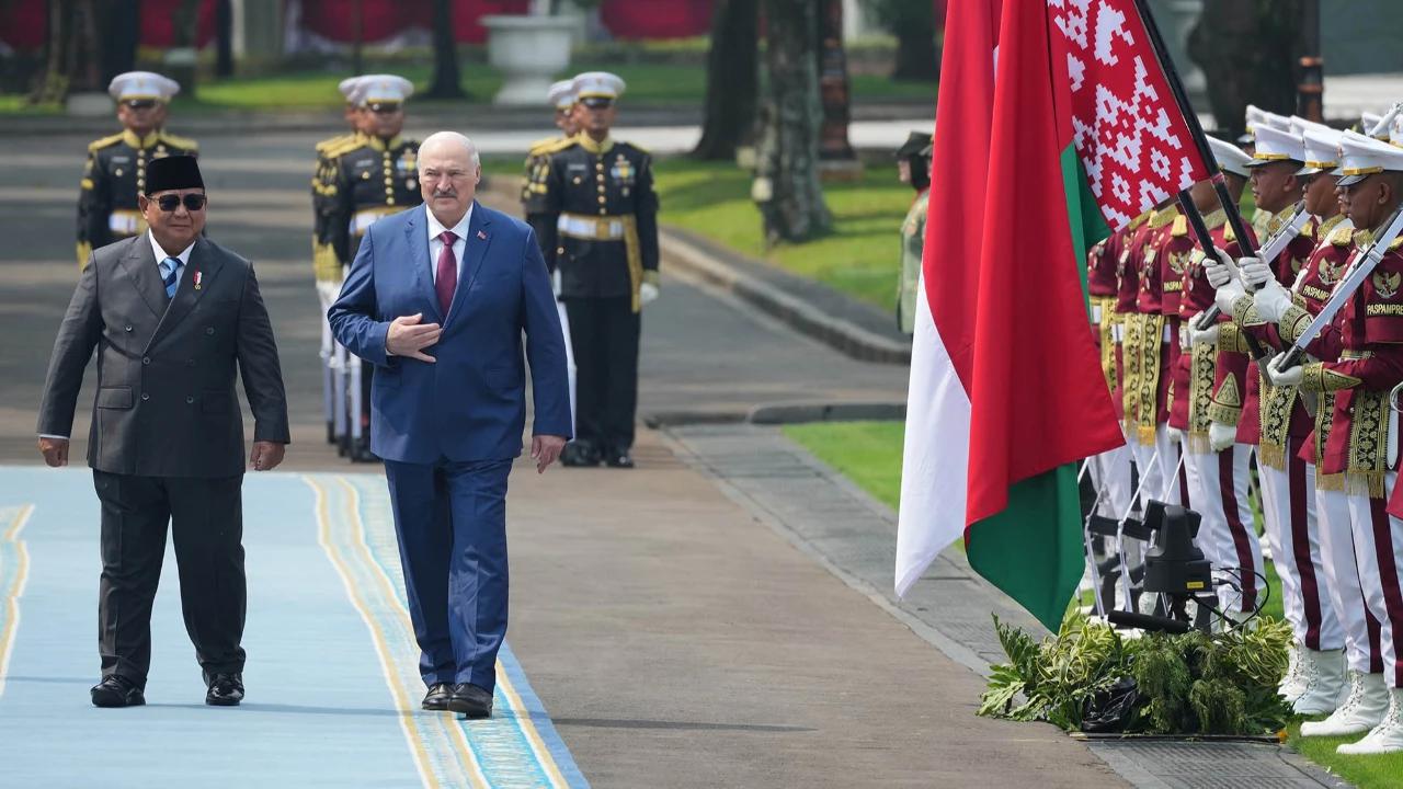 FOTO:Presiden  Prabowo Terima Kunjungan Presiden Belarus