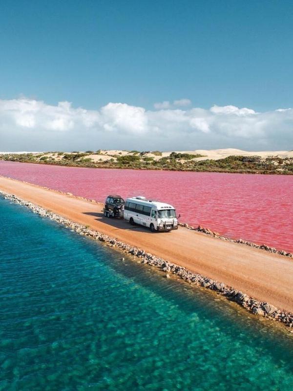Danau MacDonell di Australia. (Foto: instagram.com/australia)