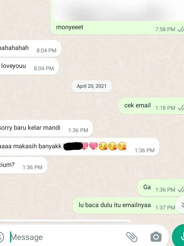 6 Chat Gemas Adik Beri Pujian ke Kakak Ini Bikin Senyum-Senyum