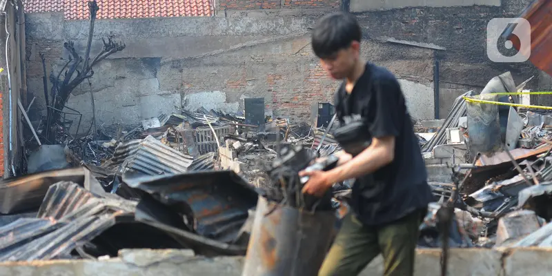 Kebakaran Duren Sawit Jakarta Timur