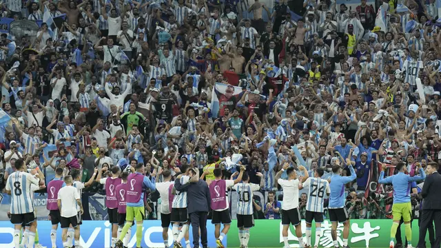 Messi Cetak Gol, Argentina Bungkam Meksiko di Piala Dunia 2022
