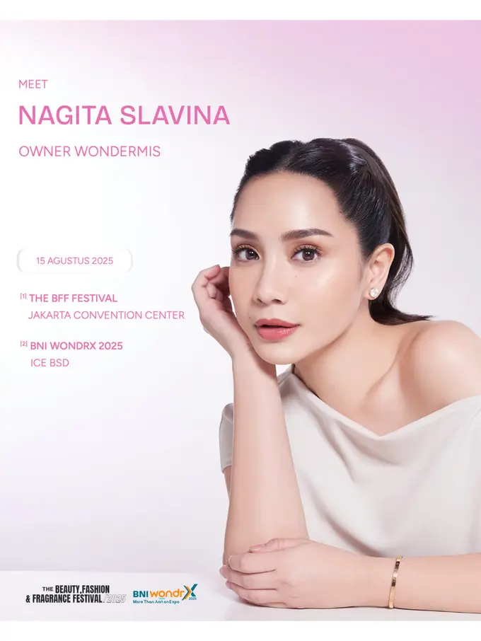Beauty Enthusiast Merapat! Wondermis akan Hadir di BFF Festival & BNI wondrX, Ada Nagita Slavina Juga Lho