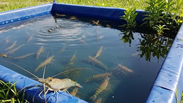 Budidaya Udang Galah di Kolam Terpal