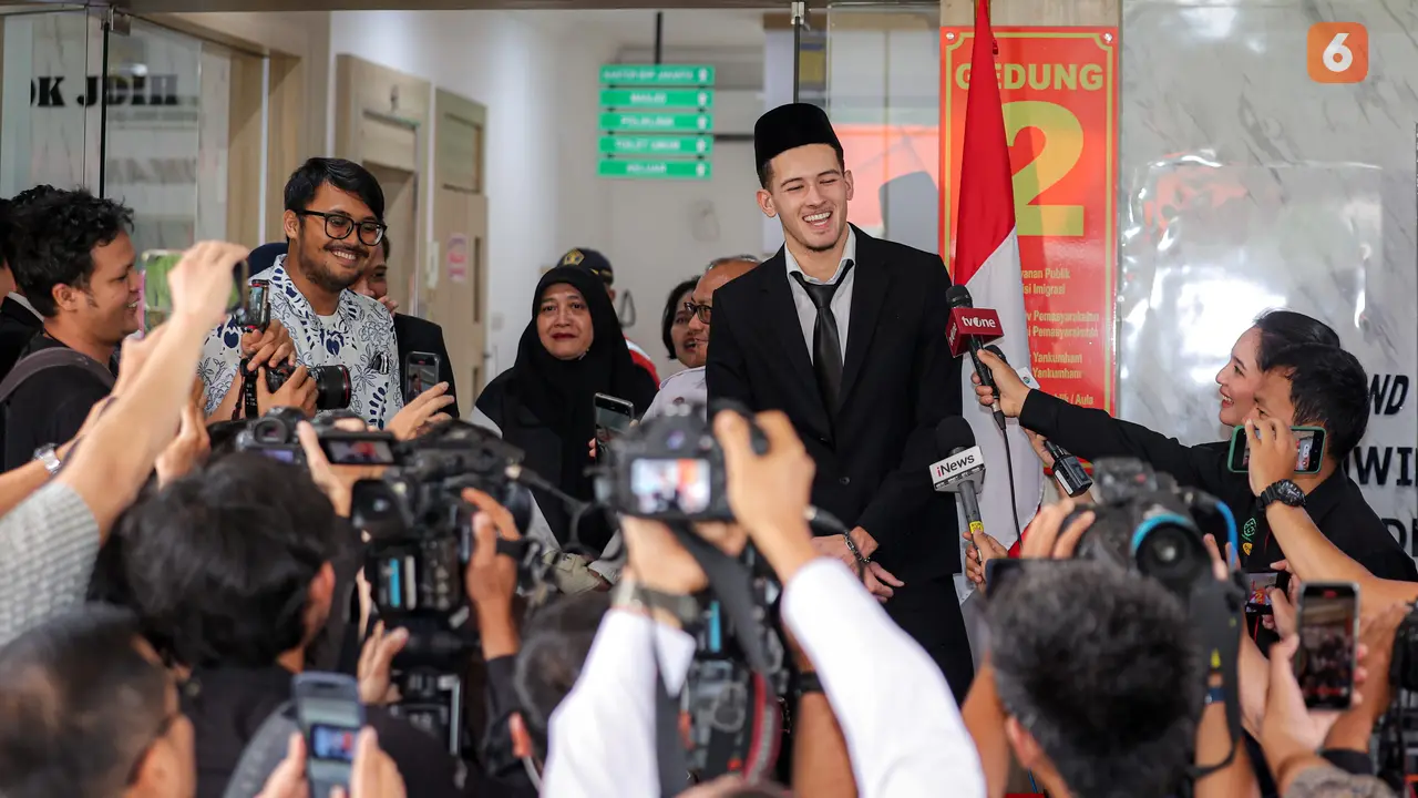 Justin Hubner Resmi Jadi WNI