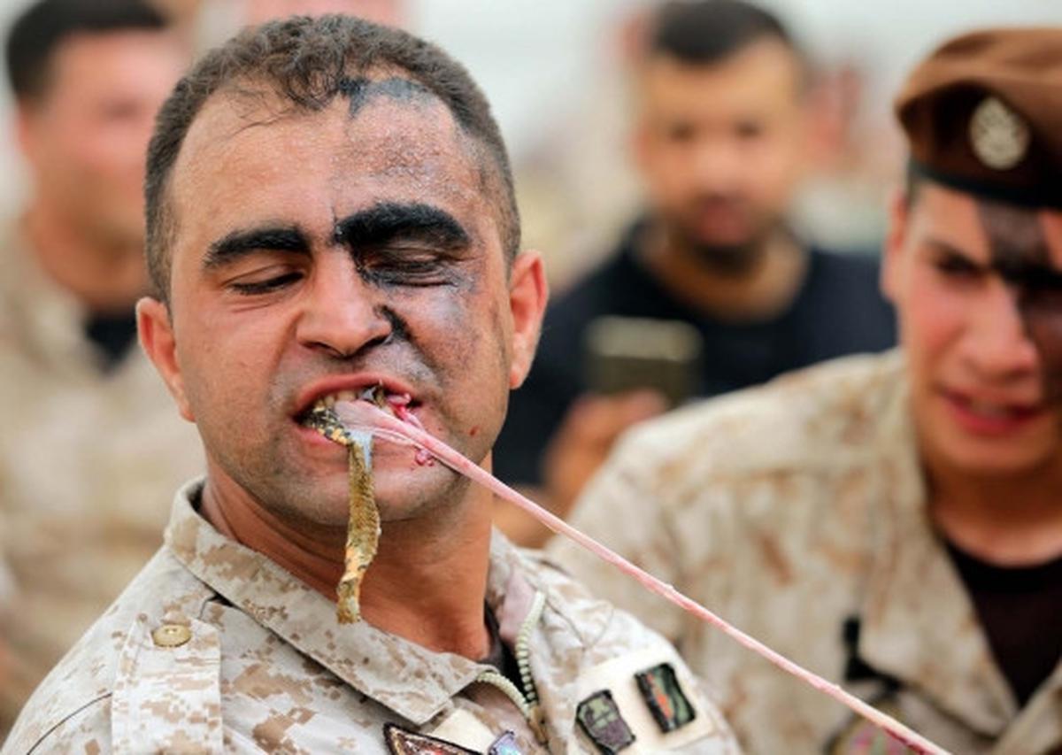 Mengintip latihan ekstrem tentara Lebanon yang bikin merinding