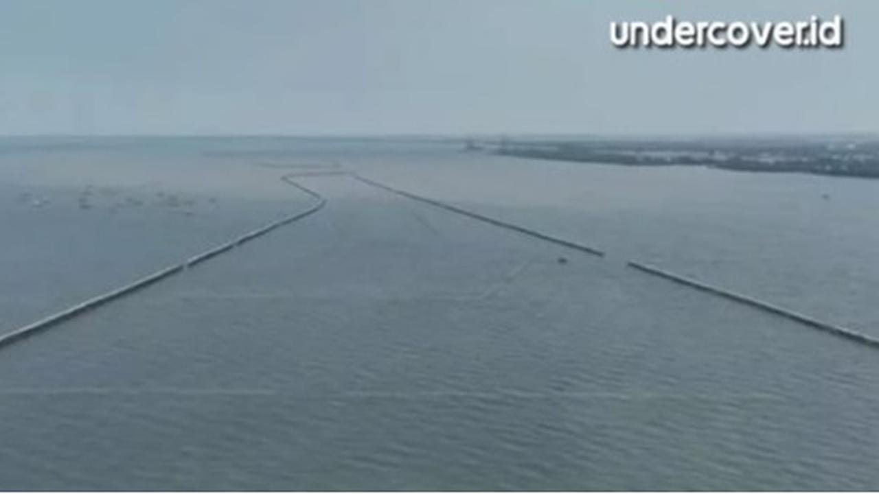 Misteri Pagar Sepanjang 30,16 km Lintasi 6 Kecamatan di Laut Tangerang, Siapa yang Buat?