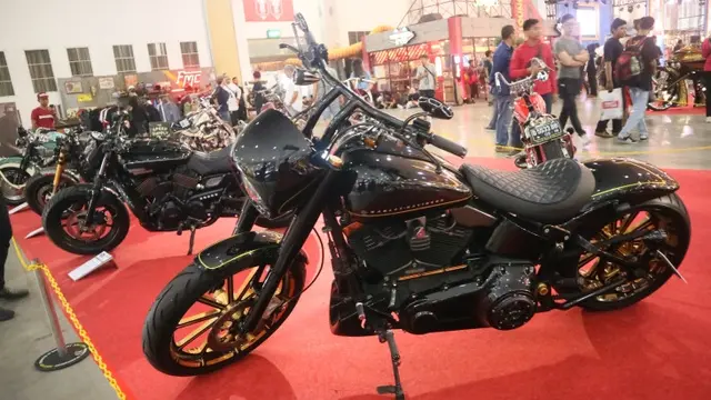Motor kustom di Kustomfest 2018