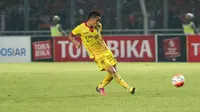 Pemain Sriwijaya FC, Alberto Goncalves atau Beto. (Bola.com/Nicklas Hanoatubun)