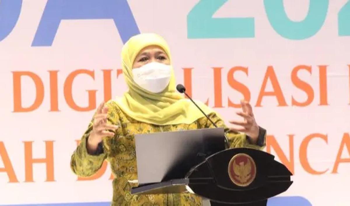 Khofifah mengaku tidak menjawab menerima atau menolak pinangan dari itu.