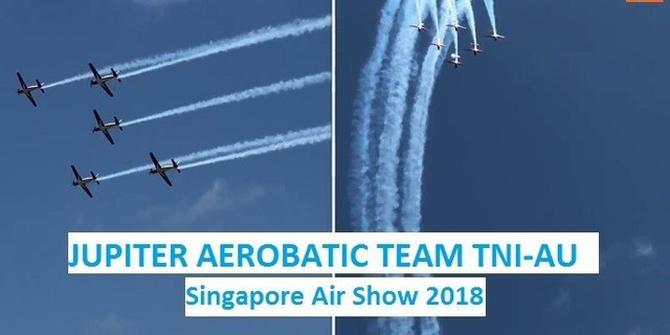 VLOG: Aksi Jupiter Aerobatic Team di Singapore Airshow 2018