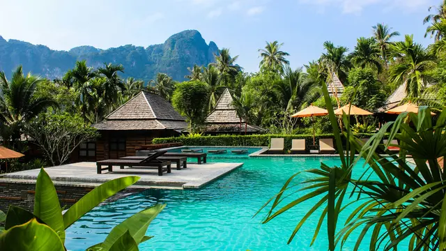 Pemandangan suite di Thailand