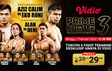 Saksikan Live Streaming Prime Kumite Championship 3, Eksklusif di Vidio