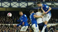 Hasil Liga Inggris: Diwarnai 2 Kartu Merah, Everton Selamat dari Kekalahan saat Menjamu Tottenham Hotspur