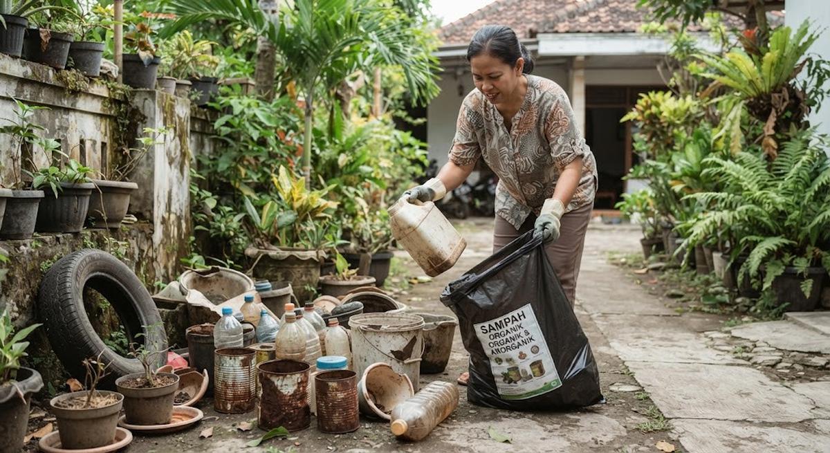 Tips Membasmi Jentik Nyamuk di Pot dan Wadah Air yang Ada di Halaman Rumah
