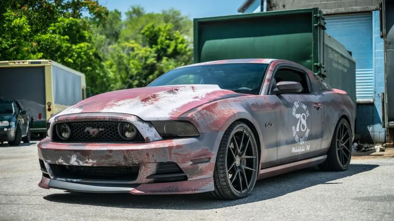 Ford Mustang GT Ini Sengaja Dibuat Berkarat, Apa Alasannya?
