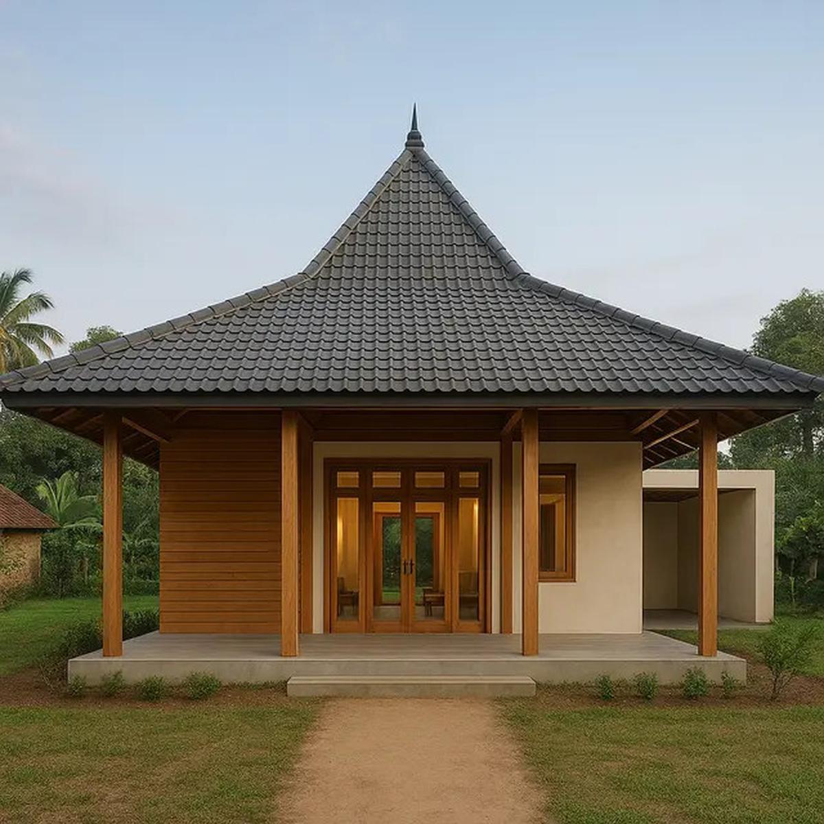 8 Model Rumah Vernakular Kontemporer di Desa, Perpaduan Desain Tradisional dan Modern