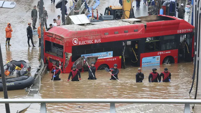 Banjir Korea Selatan