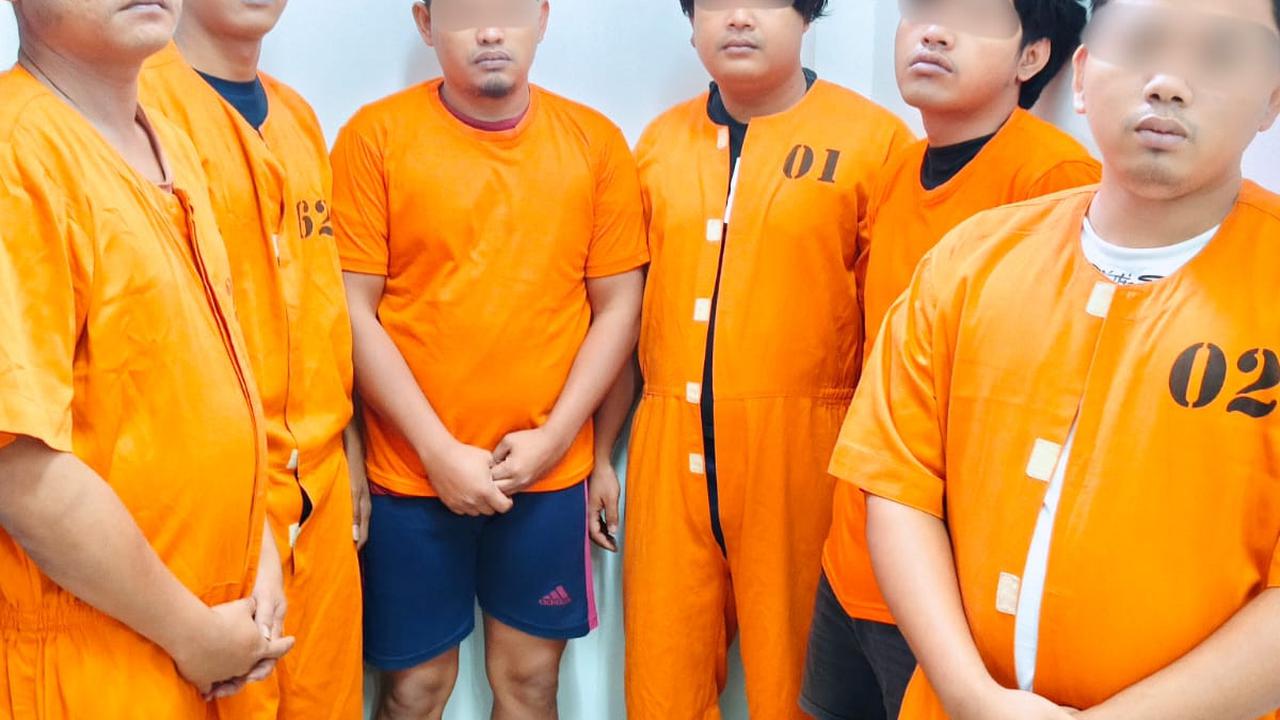 6 Pengeroyok Sekuriti Bandara Bali