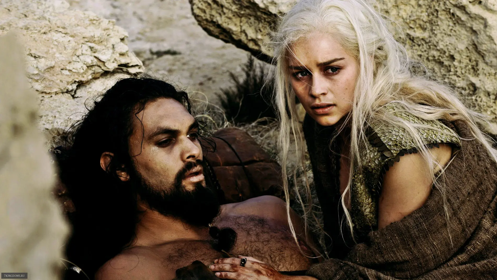 Daenerys Targaryen dan Khal Drogo di Game of Thrones. (Fanpop.com)