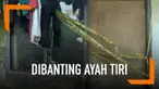 Seorang bocah tewas dibanting oleh ayah tiri. Warga yang curiga pun melaporkan kejadian ini ke polisi.