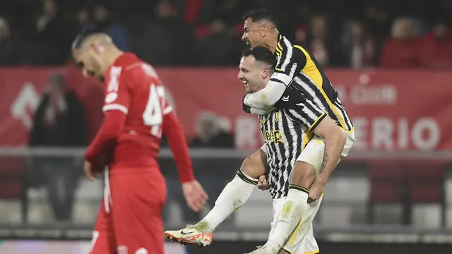 Foto: Injury Time yang Menegangkan, Juventus Curi Poin Penuh di Markas AC Monza