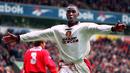 3. Andrew Cole (187 gol) - Cole merupakan pemain hebat yang pernah dimiliki Manchester United dan menyumbangkan lima trofi Liga Inggris untuk The Reds. Selama kariernya di Liga Inggris, Cole mencatatkan 187 gol. (AFP/Owen Humphreys/PA)