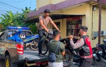 Polres Probolinggo Bubarkan Balap Liar, Puluhan Motor Modifikasi Diamankan